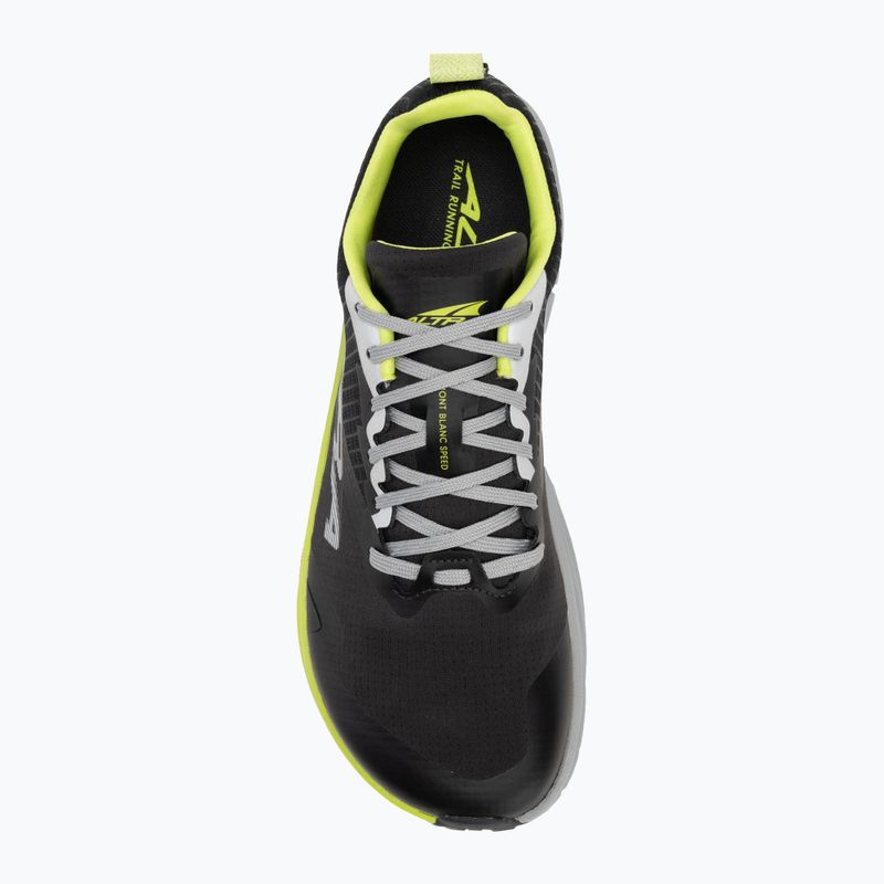 Férfi Altra Mont Blanc Speed fekete/lime futócipő 5