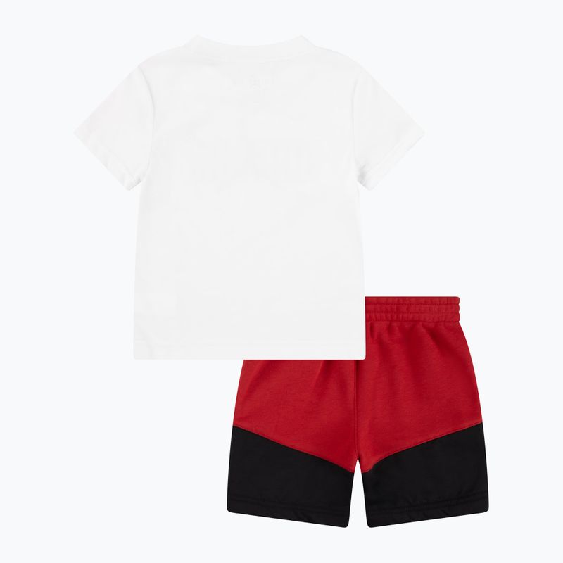 Gyerek szett Nike Jordan Stacked Mixed gym red 2