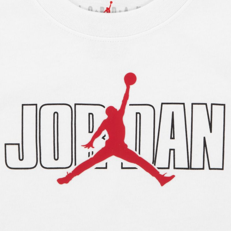 Gyerek szett Nike Jordan Stacked Mixed gym red 3
