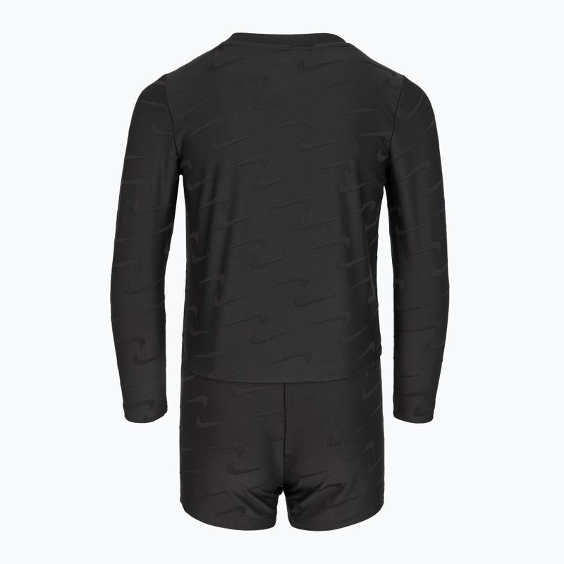 Gyermek tréningruha Nike Swoosh Motion Club Ls Dk Smoke Grey 2
