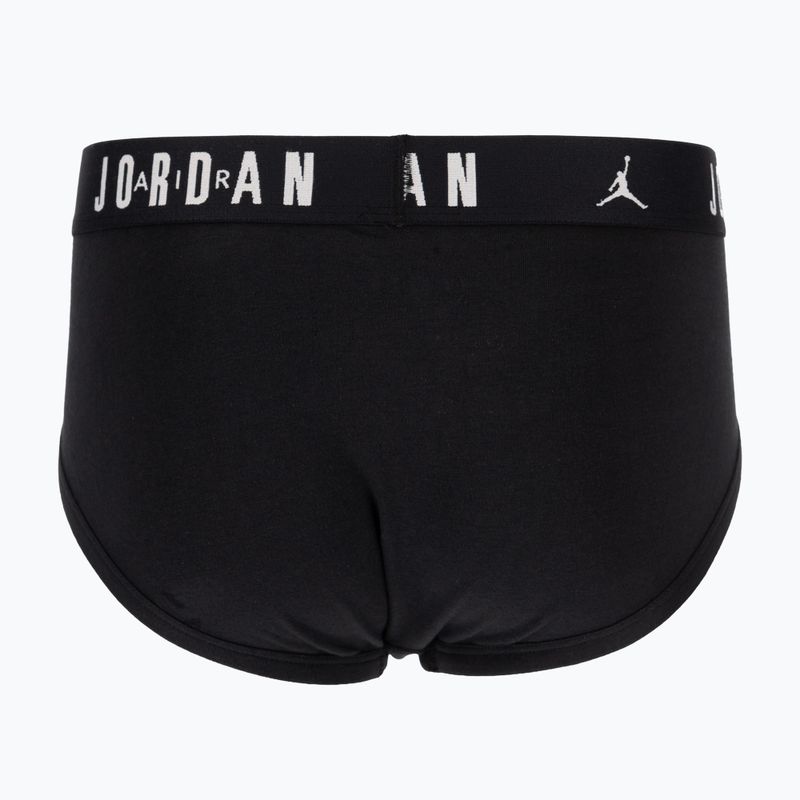 Gyermek boxer nadrág  Jordan JHB Briefs 3 pairs black 2