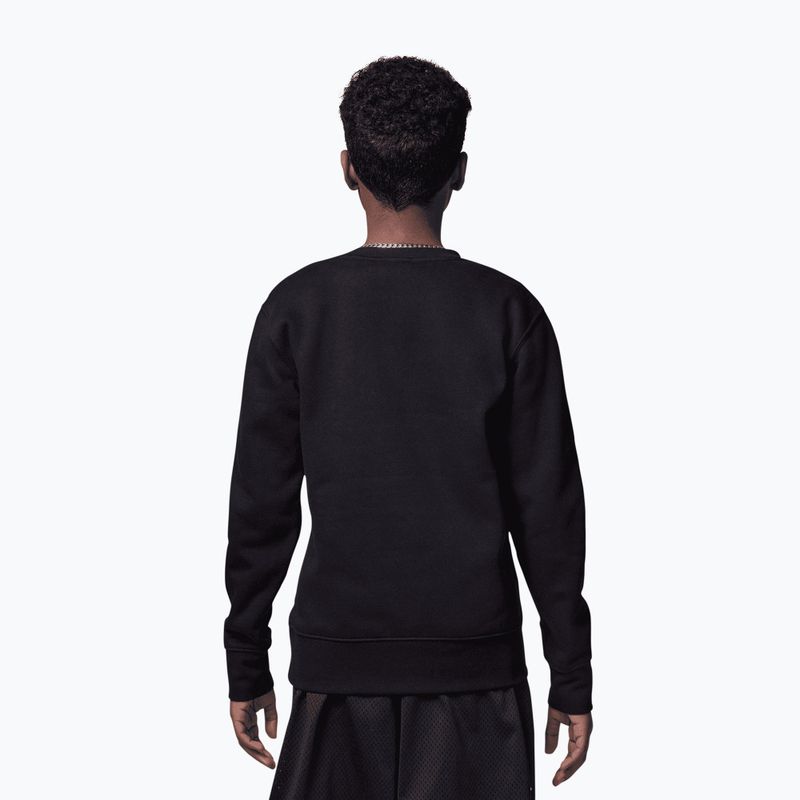 Gyerekpulóver Jordan JDB Brooklyn Fleece Essential Crew black 3