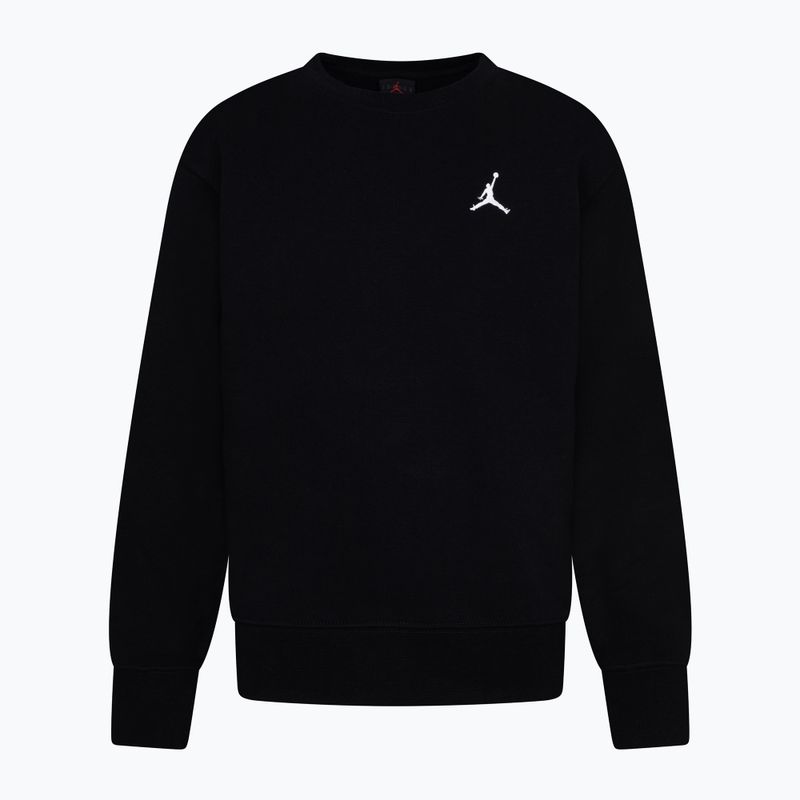Gyerekpulóver Jordan JDB Brooklyn Fleece Essential Crew black 4