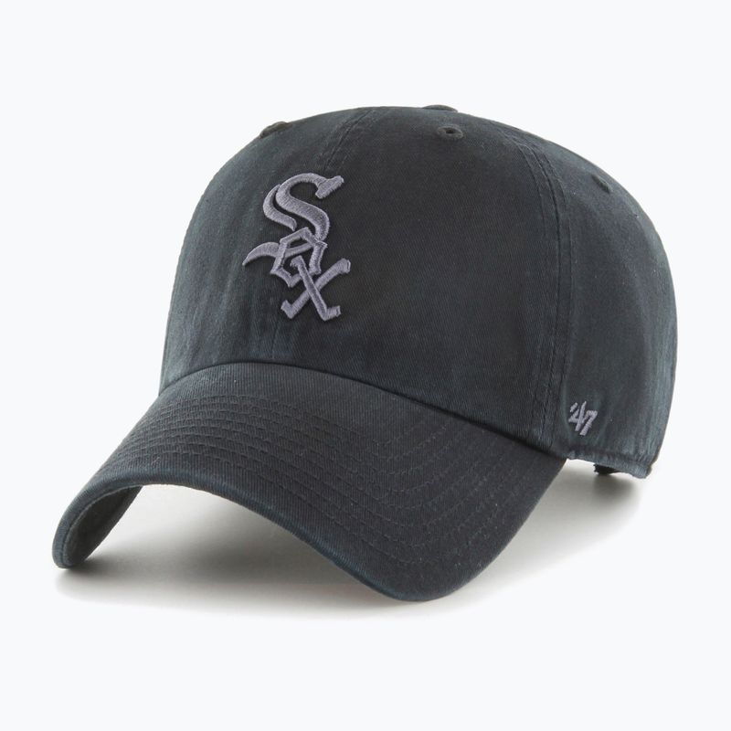 47 Márka MLB Chicago White Sox CLEAN UP baseball sapka fekete