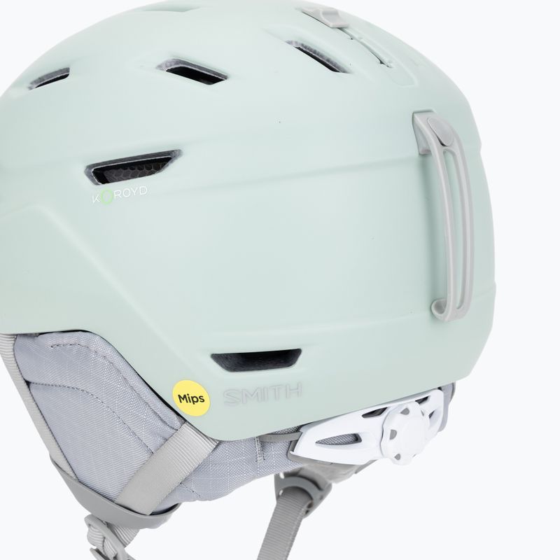 Sísisak Smith Mirage MIPS matte alpine ice 8