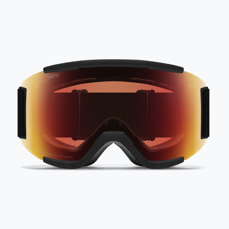 Síszemüveg  Smith Squad black/chromapop pro photochromic red mirror 8