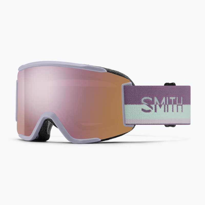 Síszemüveg Smith Squad S lunar fog split/chroma everyday rose gold mirror