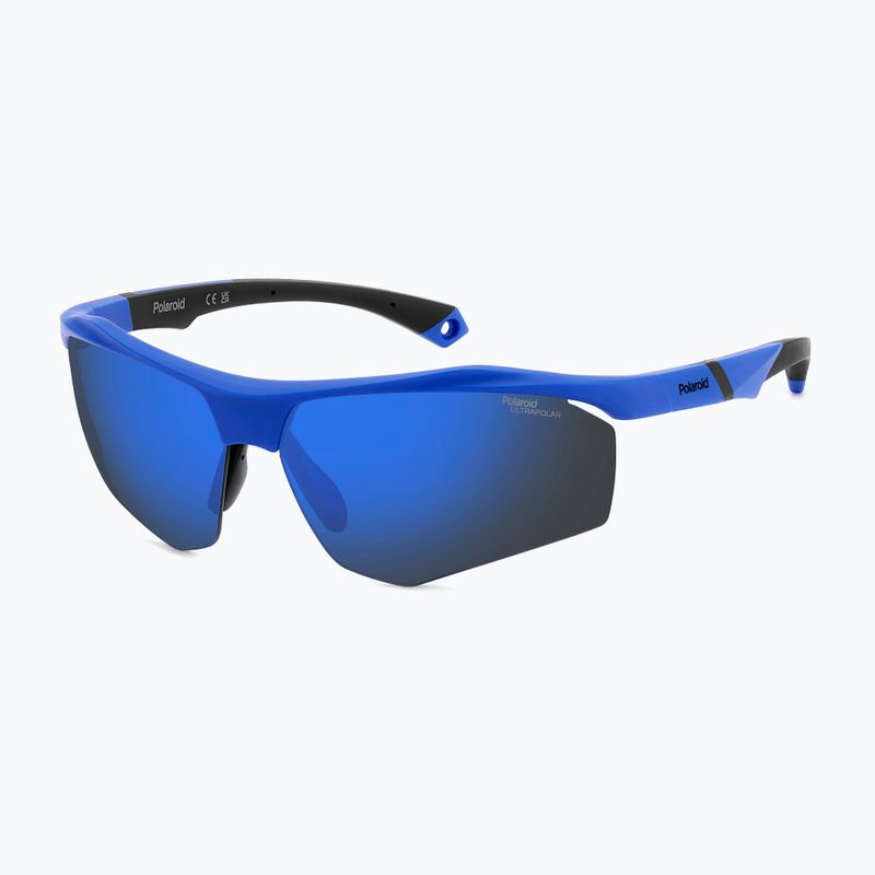 Napszemüveg Polaroid PLD 7055/S matte blue/blue mirror polarized high contrast 2