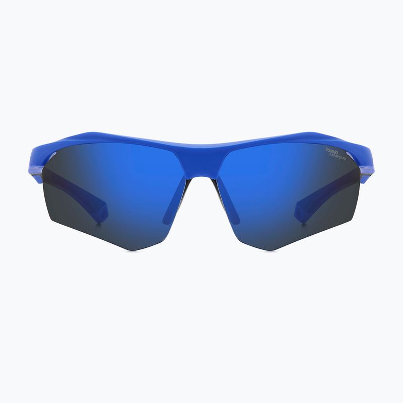 Napszemüveg Polaroid PLD 7055/S matte blue/blue mirror polarized high contrast 3