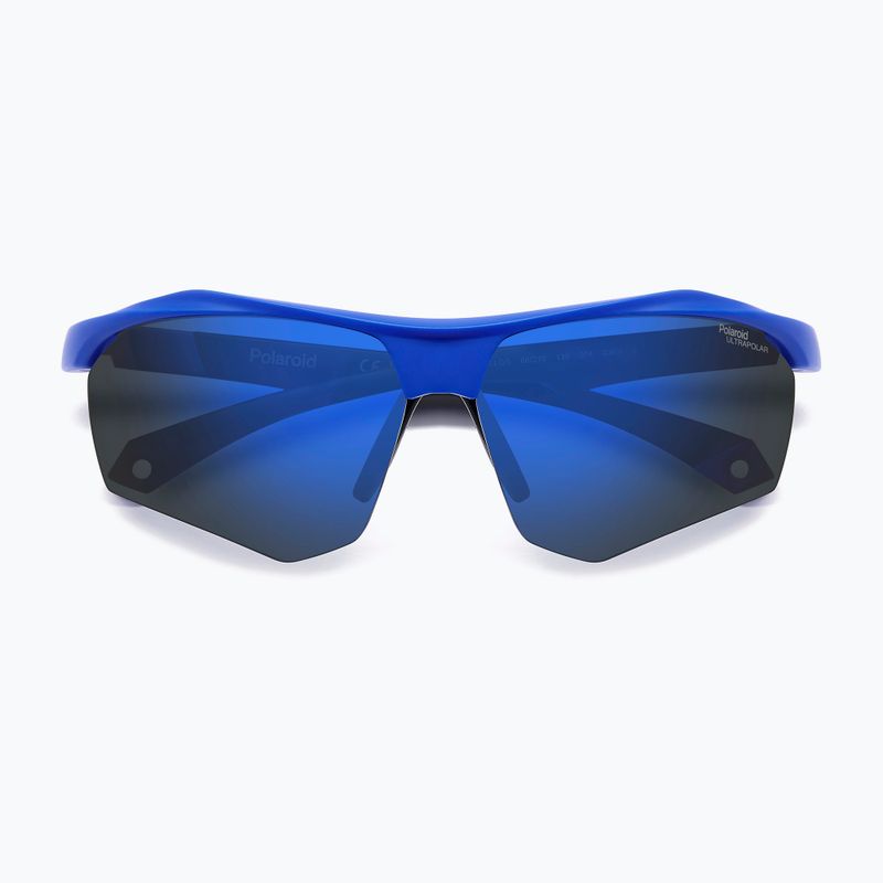 Napszemüveg Polaroid PLD 7055/S matte blue/blue mirror polarized high contrast 4