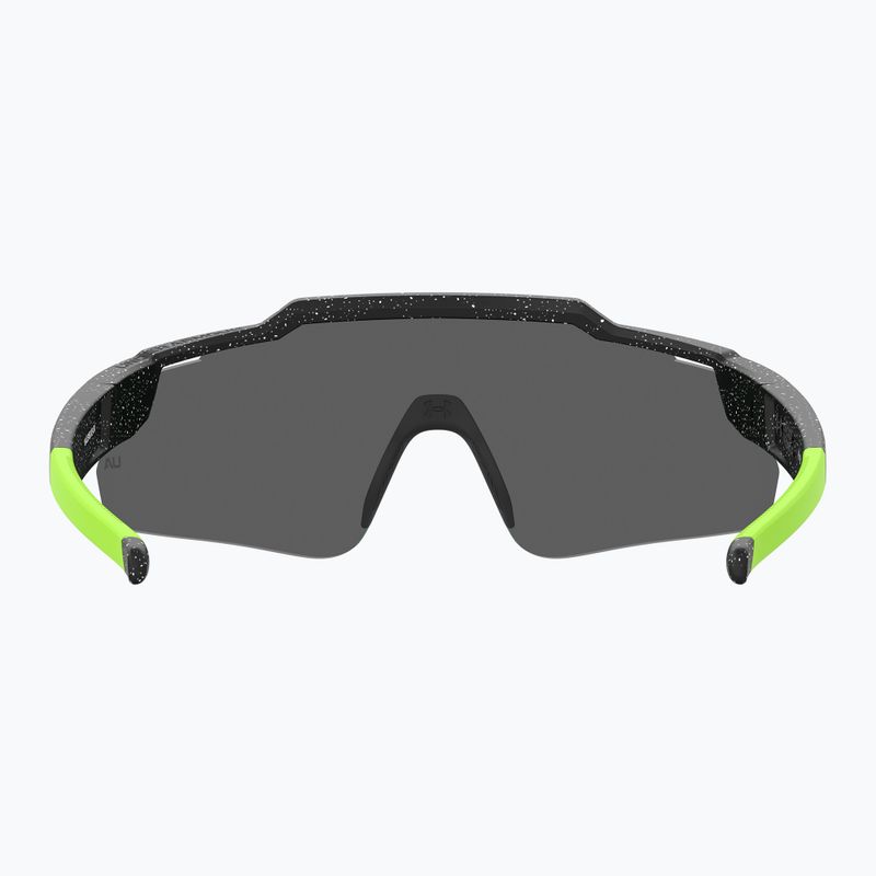 Under Armour Levelup Jr S3 mintás fekete-fehér/zöld többrétegű gyermek napszemüveg 4