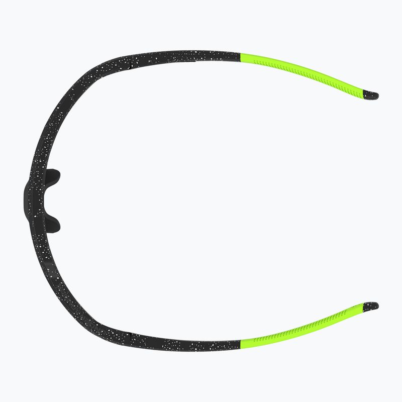 Under Armour Levelup Jr S3 mintás fekete-fehér/zöld többrétegű gyermek napszemüveg 5