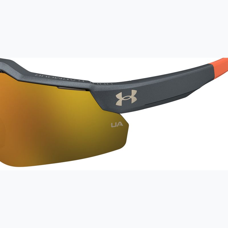 Under Armour Levelup Jr S3 metálozott szürke/arany tükör gyermek napszemüveg 7