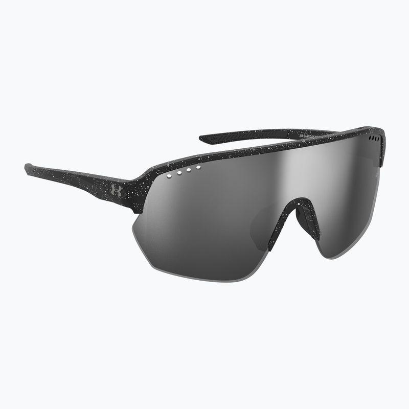 Under Armour Gamedat II/G S3 minta fekete-fehér/ezüst tükör napszemüveg