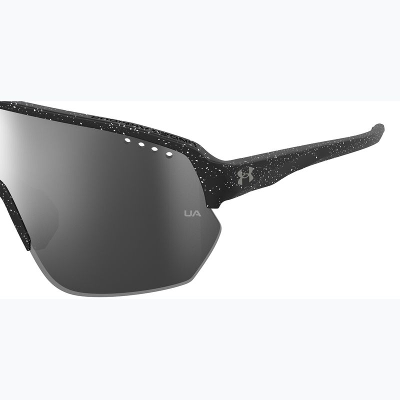 Under Armour Gamedat II/G S3 minta fekete-fehér/ezüst tükör napszemüveg 7