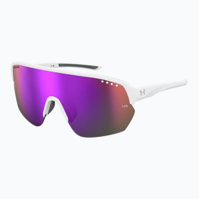 Under Armour Gamedat II/G S3 matt fehér/rózsaszín tükrös napszemüveg 2