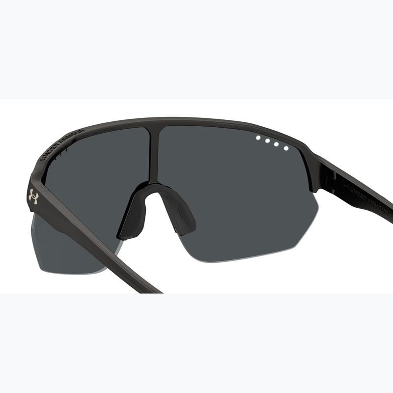 Under Armour Gamedat II/G S3 fémezett fekete/szürke bronz tükrös napszemüveg 6