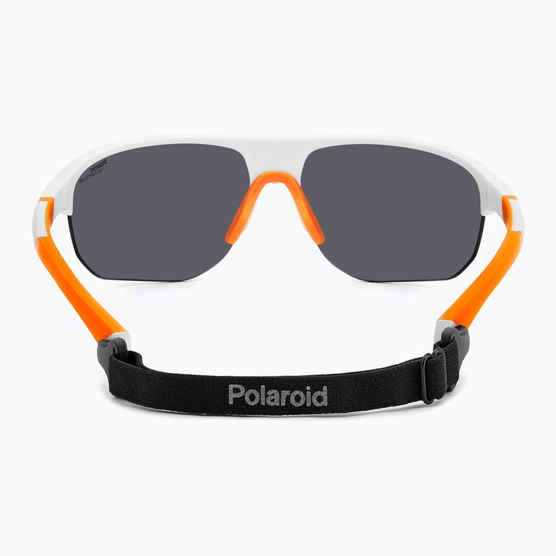 Polaroid PLD 7059/S matt fehér/piros többrétegű polarizált hc férfi napszemüveg 5