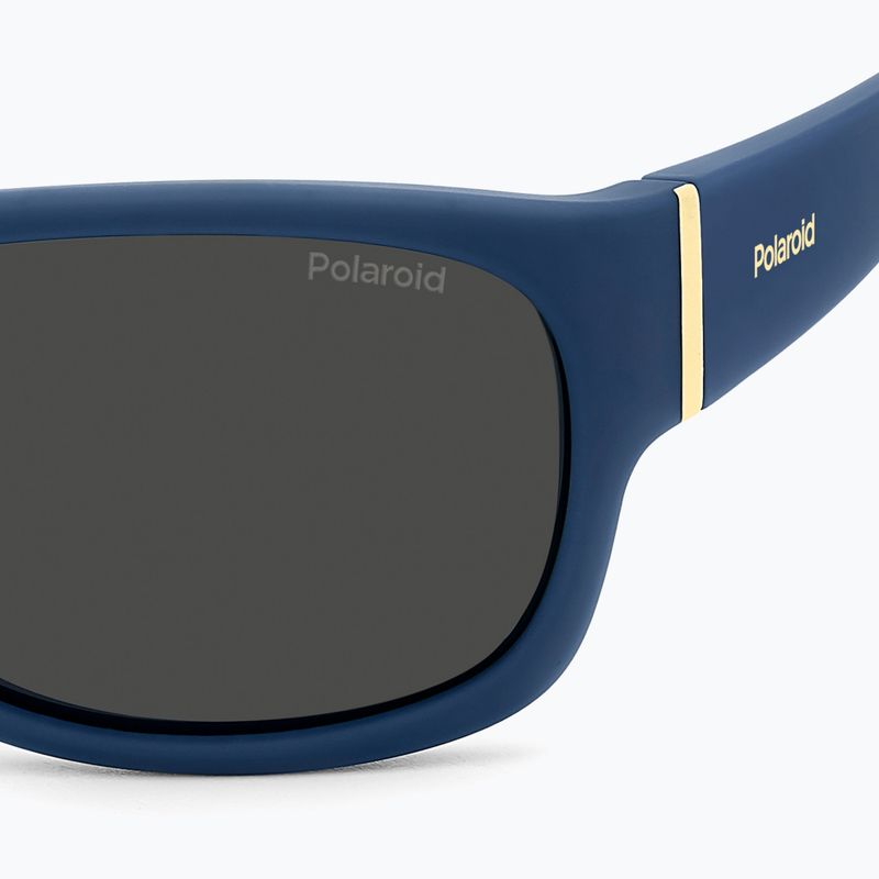 Polaroid PLD 8064/S kék/szürke polarizált gyermek napszemüveg 5
