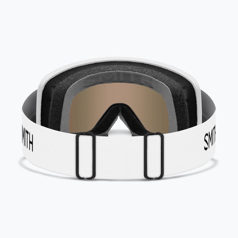 Síszemüveg Smith Transfer white/red sol-x mirror 7