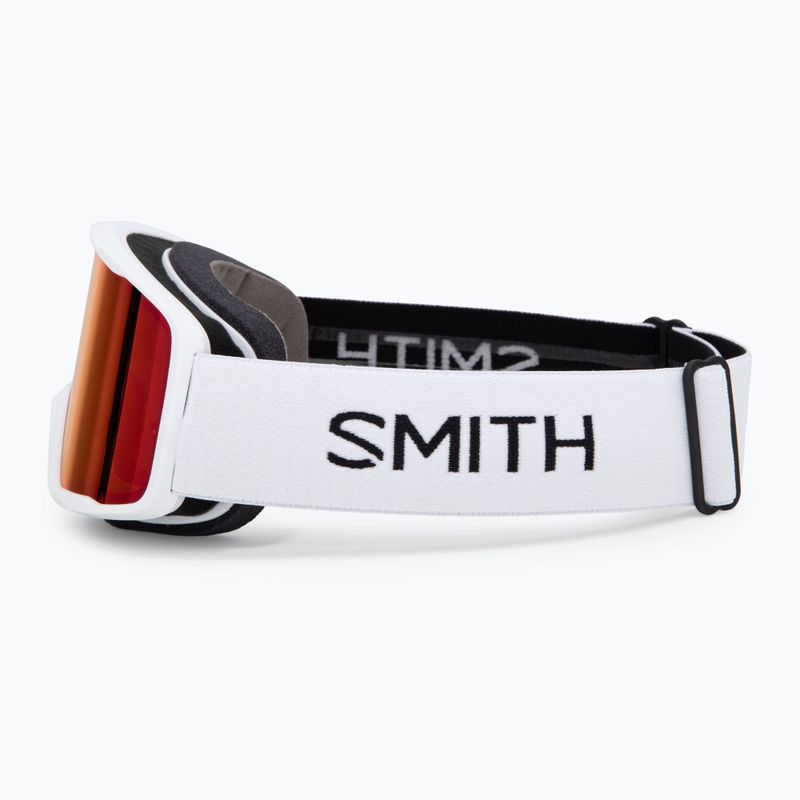 Síszemüveg Smith Tribute white/red sol-x mirror 4