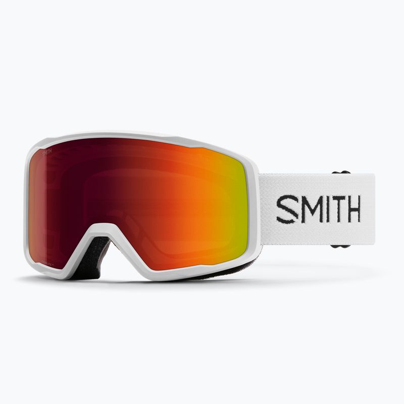 Síszemüveg Smith Tribute white/red sol-x mirror