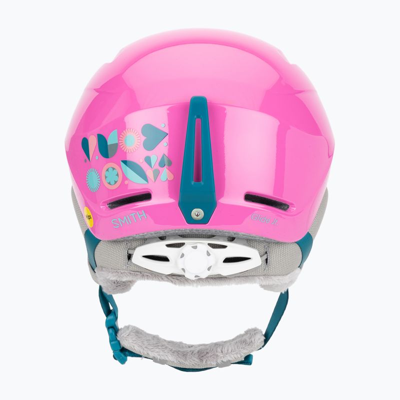 Gyerek sísisak Smith Glide Jr Mips vivid pink hearts 4