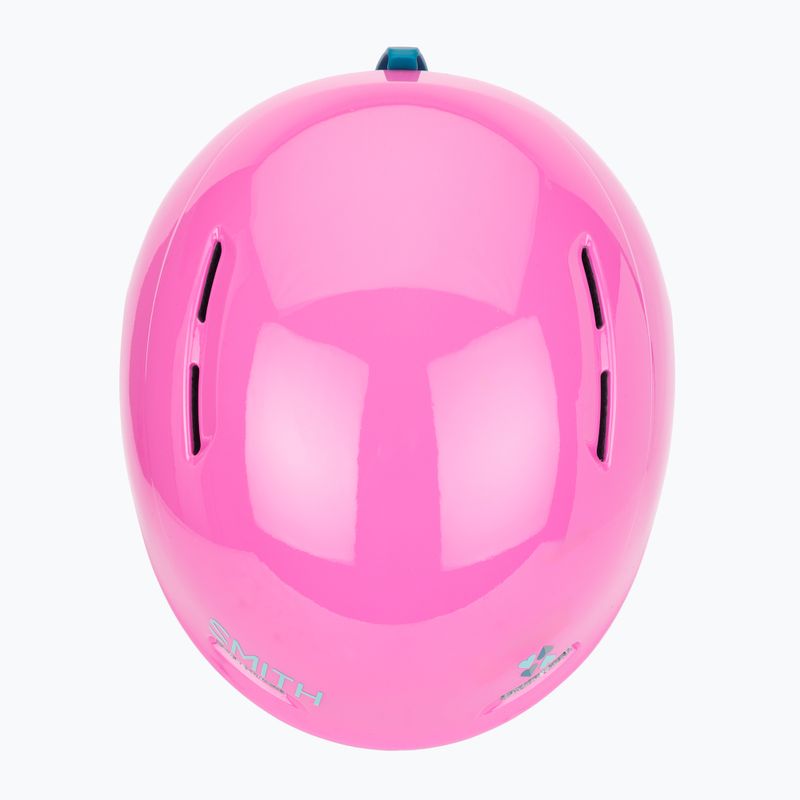 Gyerek sísisak Smith Glide Jr Mips vivid pink hearts 7