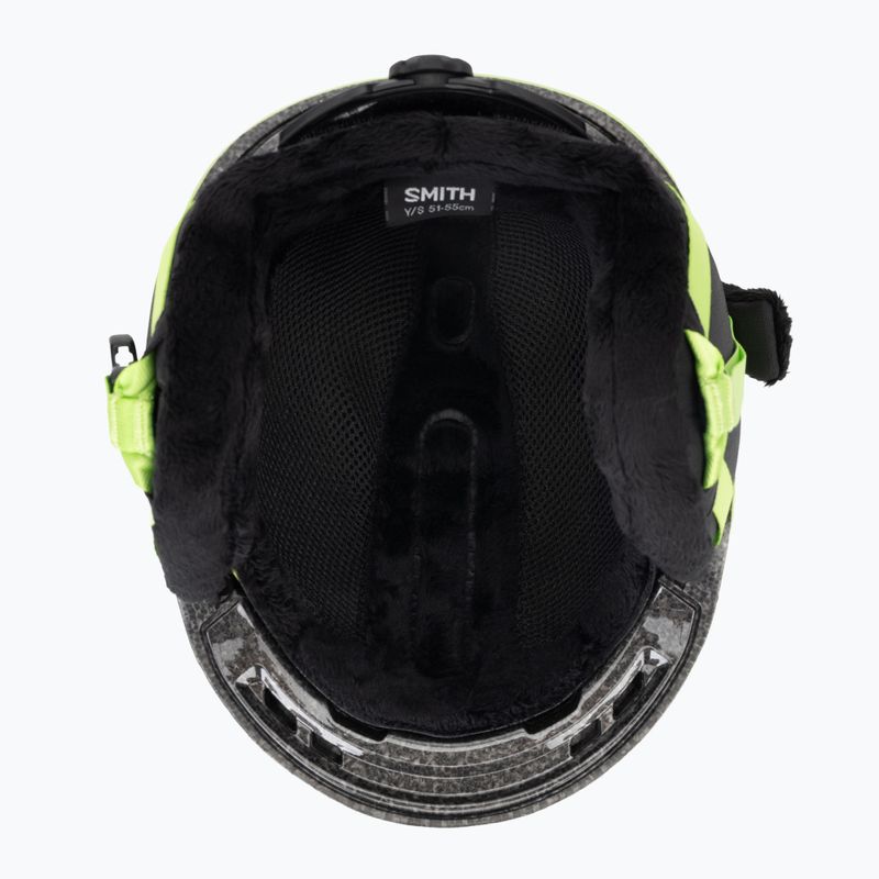 Gyerek sí sisak Smith Glide Jr Mips electric lime 5