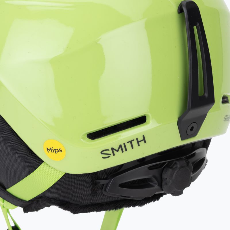 Gyerek sí sisak Smith Glide Jr Mips electric lime 8