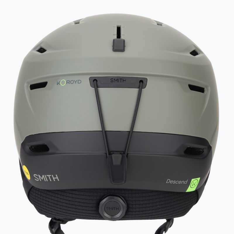 Sísisak Smith Descend MIPS matte fatigue green/black 9