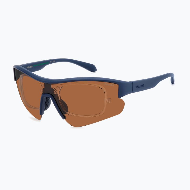 Napszemüveg Polaroid PLD 7061/CI/S matte blue/copper polarized 6