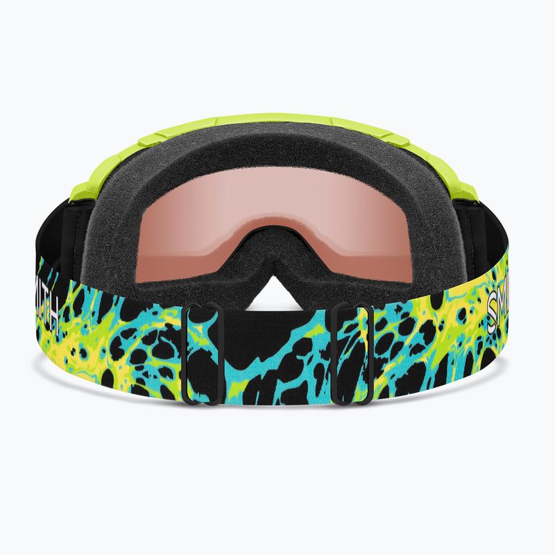 Gyerek síszemüveg Smith Daredevil S3 electric lime slime/green solx mirror antifog 4