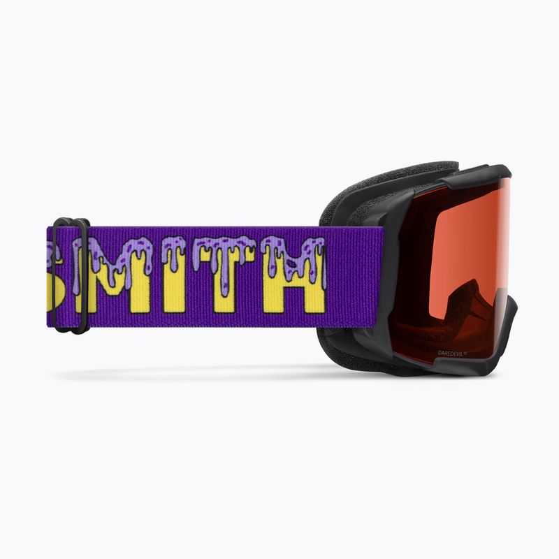 Gyerek síszemüveg Smith Daredevil S1 black donuts/blue sensor mirror antifog 2