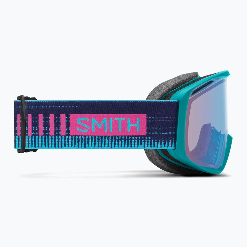 Síszemüveg Smith Rally S1 tropic/blue sensor mirror antifog 4