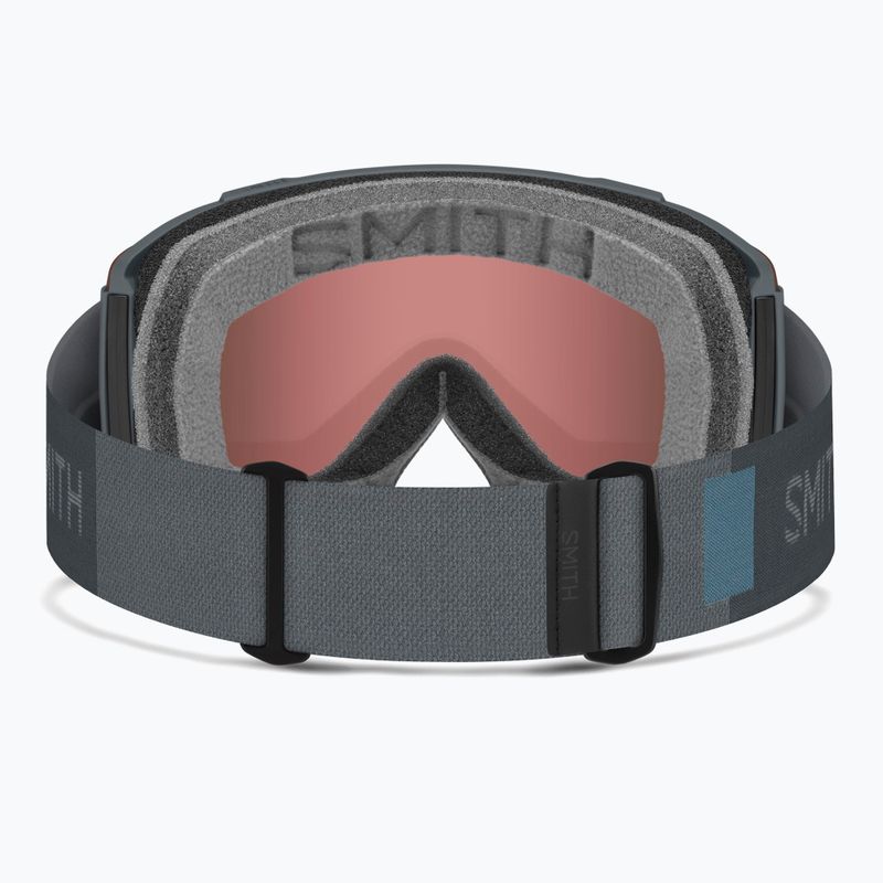Síszemüveg Smith Squad S2 slate/chromapop everyday red mirror 3
