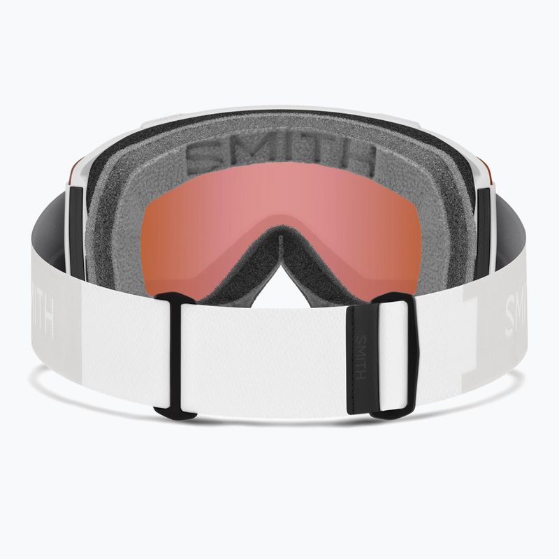 Síszemüveg Smith Squad S2 white vapor/chromapop everyday rose gold mirror 3