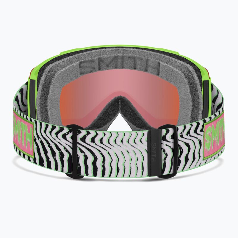 Síszemüveg Smith Squad S2 slime static shag/chromapop everyday green mirror 3