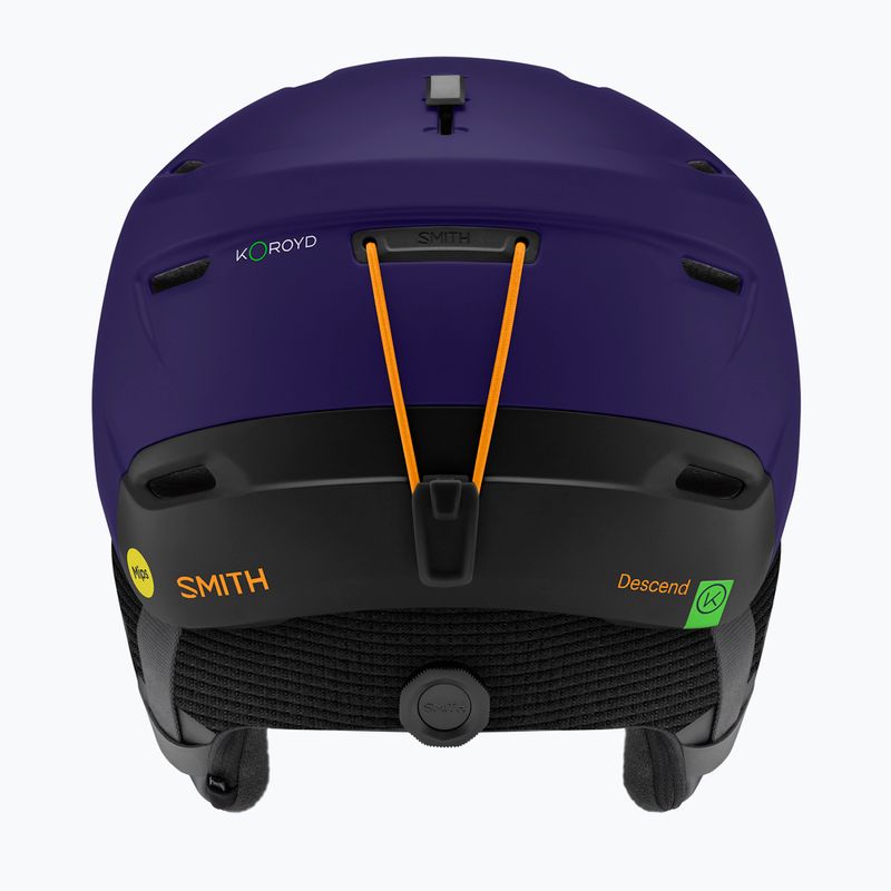 Sísisak Smith Descend Mips matte deep plum black 2