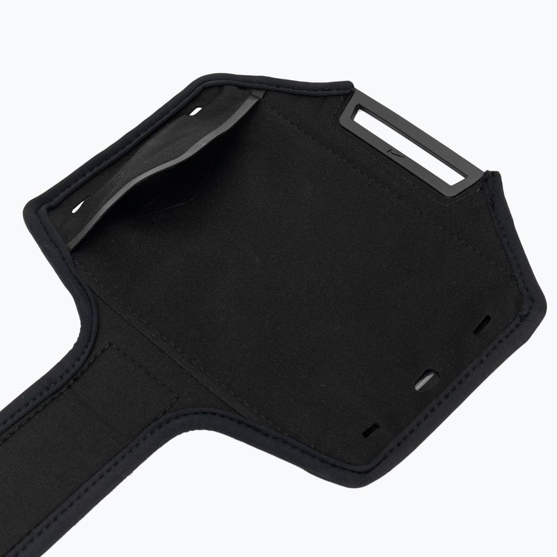 Futó telefonkarpánt Nike Essentials Arm Band black/black/silver 3