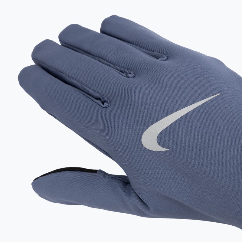 Férfi futókesztyűk Nike Pacer Lightweight RG diffused blue/silver 5