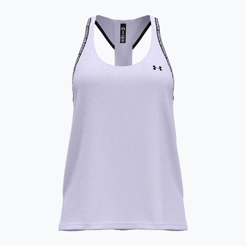 Női Under Armour Knockout Tank edzés felső só lila/fehér