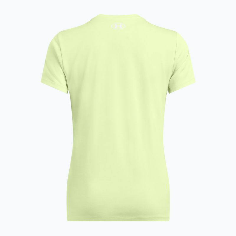 Under Armour Tech C-Twist retro zöld/fehér női tréning póló 2