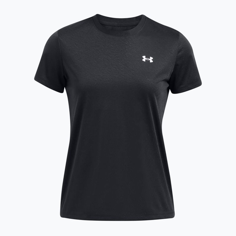 Under Armour Tech Riddle női edzőpóló fekete/fehér 3