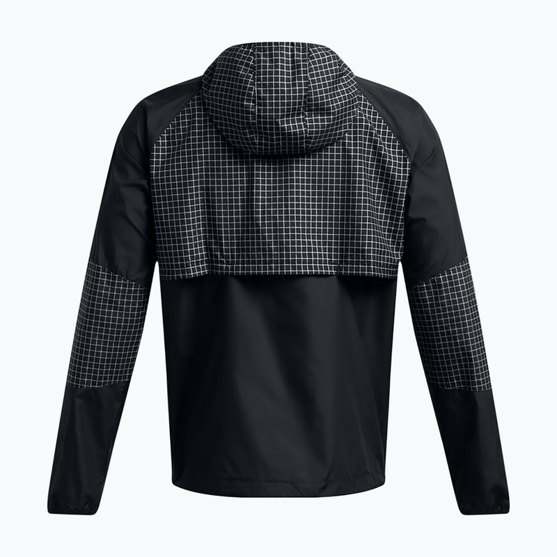 Férfi kabát Under Armour Launch Elite CW black/reflective 4