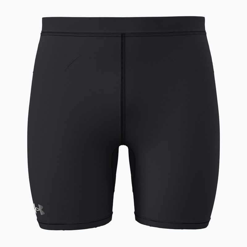 Férfi futó leggings Under Armour Launch Half Tights black/black/metallic silver 5