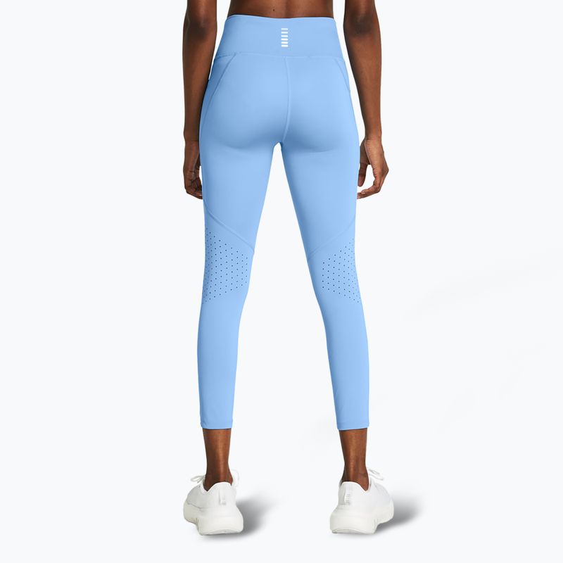 Under Armour Launch Ankle női futó leggings horizon kék/horizon kék/reflektív 3