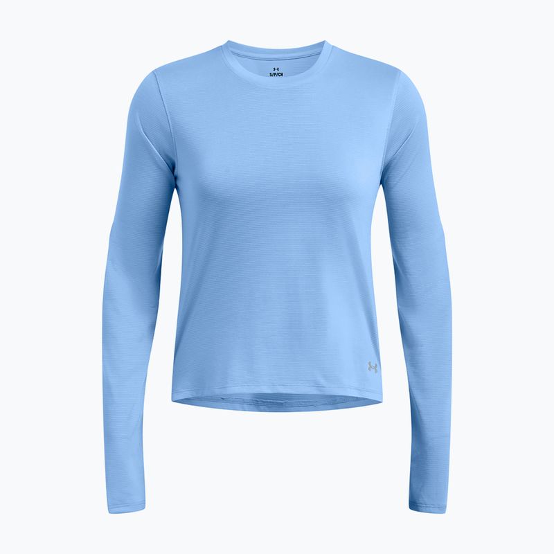 Női hosszú ujjú futófelső Under Armour Launch horizon blue/reflective
