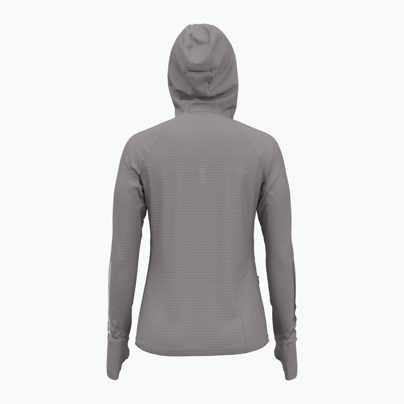 Női futópulóver Under Armour Lunch Elite CW Balaclava Hoodie tetra gray/reflective 2