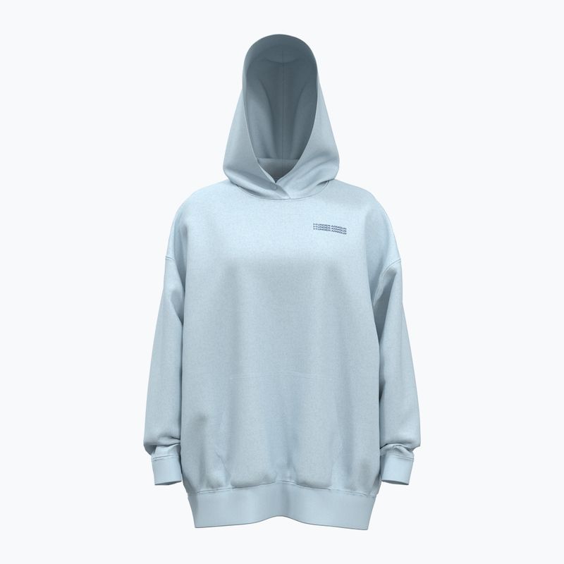 Női pulóver Under Armour Icon Ultra Fleece Hoodie nimbus/blue